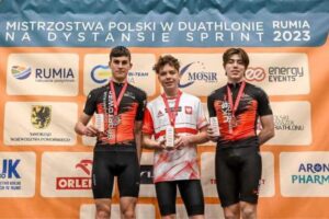 Dawid trzeci w Mistrzostwach Polski w Duathlonie