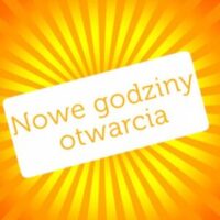 NOWE GODZINY OTWARCIA PRZEDSZKOLA