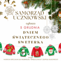 5 grudnia ogłasza Dniem Sweterka Świątecznego.