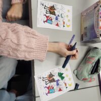 Uczyć się i utrwalać materiał można też w świątecznym klimacie.